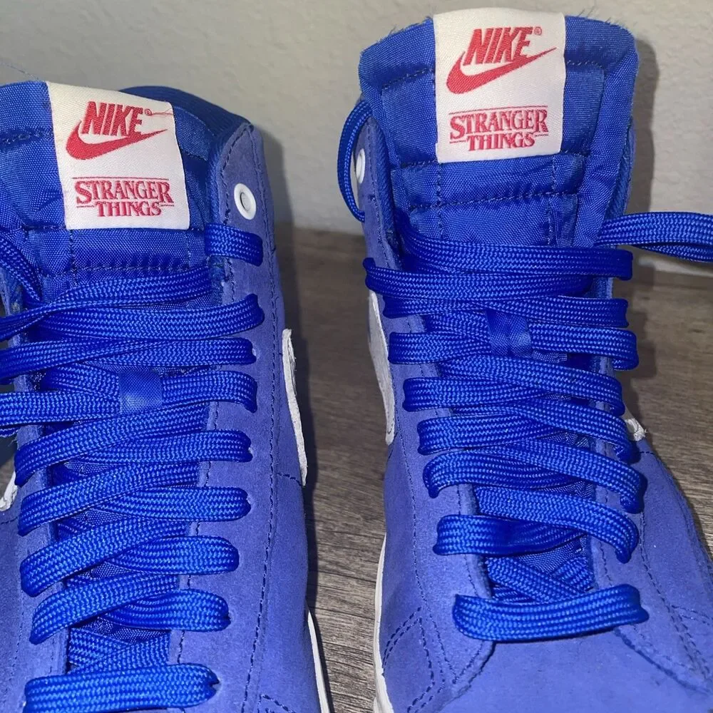 Nike Blazer Mid X Stranger Things OG Independence Day Blue Size 7
